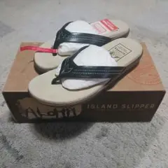 ISLAND SLIPPER DT522 ブラック サンダル 6のサムネイル