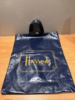 Harrods トートバッグ ネイビーのサムネイル