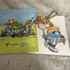 SEVENTEEN スマーフ メタルキーリング　スングァン