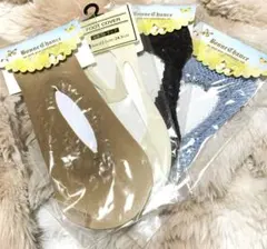 新品　4足セット　フットカバー　靴下　ソックス　パンプス用　 ストッキング