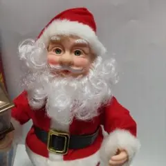 サンタクロース人形、音楽付き