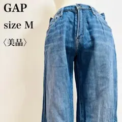 GAP WADER デニム ストレート インディゴ 30 メンズ サステナブル