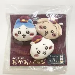 ちいかわ 阪急電車 ぬいぐるみ おかおバッジ ハチワレ うさぎ