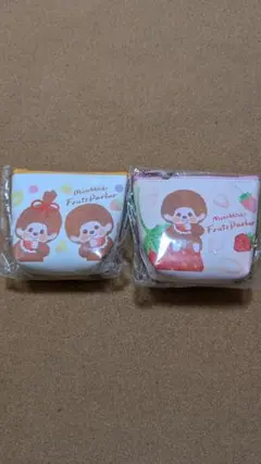 モンチッチ Monchhichi Fruit Parlor ポーチ 2点セット