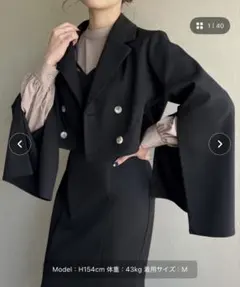 ショートジャケットセットマーメイドキャミワンピース