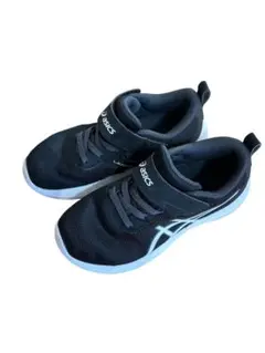 週末値下げ‼️asics アシックス　キッズスニーカー 靴　ブラック