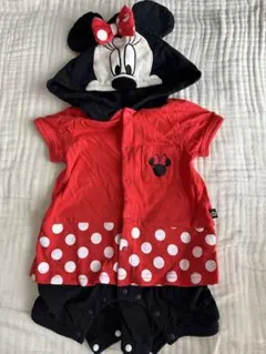 ミニーちゃん　なりきり　ロンパース　ベビードール