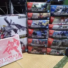 境界戦機　プラモデル　未組立　14点セット
