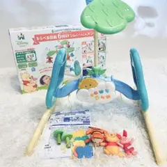 アルコール清掃済✨️ タカラトミー くまのプーさん 6WAYジムにへんしんメリー