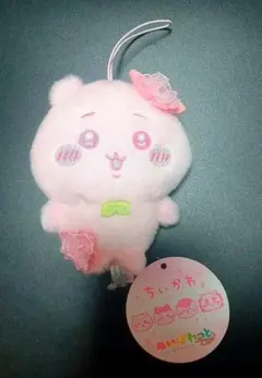 ちいかわ ぬいぐるみ 花飾り付き 約10cm