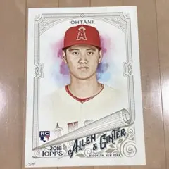 大谷翔平☆topps 2019 ALLEN&GINTER フォト 99枚限定 - メルカリ