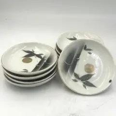 【即購入OK】ホテル、和食店特注品？？ 金彩　金接 貫入 陶器　6枚セット 即購入OK】ホテル、和食店特注品？？ 金彩 金接 貫入 陶器 6枚セット