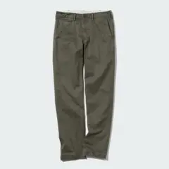 ユニクロ　ヴィンテージレギュラーフィットチノ　オリーブ　73