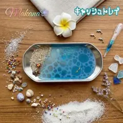 ハワイアン⭐️海のキャッシュトレイ✨アクセサリートレイ✨のサムネイル