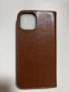 iPhone14ケース 手帳型 マグネット無し 牛革