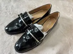【美品】Nine West ブラック ローファーのサムネイル