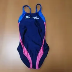 スポーツ用水着 ネイビー ピンク 120cm〜
