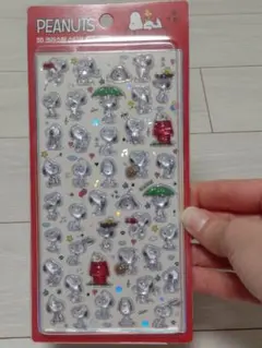スヌーピーぷくぷくシール