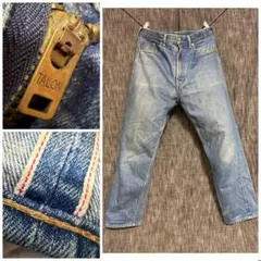 定価25300円 Marka 経年セルビッチ　TALONジップ　赤みみ　デニムのサムネイル