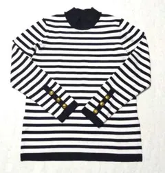 ☆Liesse☆　ストライプ ハイネックニット　 長袖