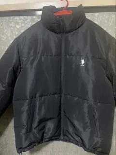 U.S. POLO ASSN. ブラックダウンジャケット M