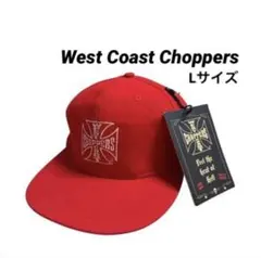 【新品タグ付】ウエストコーストチョッパーズ キャップ 赤 Lサイズ WCC Y2K 90s? ウエストコーストチョッパーズ レッド 赤 キャップ ハーレー