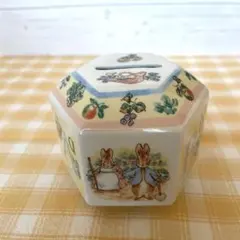 【WEDGWOOD】 PETER RABBIT ピーターラビット 貯金箱