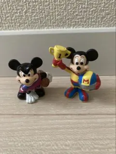 ミッキーマウス　フィギュア　2体セット