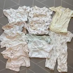 ベビー肌着　ミキハウス　アカチャンホンポ　西松屋　セット　ロンパース　2way