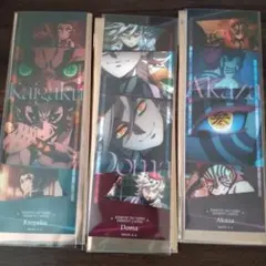 鬼滅の刃 無限城編 フェイスカード 猗窩座・童磨・獪岳 セット