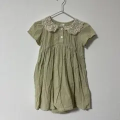 バースデイ テータテート 黄色 ベージュ 80