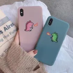 iPhoneケース スマホケース 韓国 恐竜 11/XR/XS/8/7/6