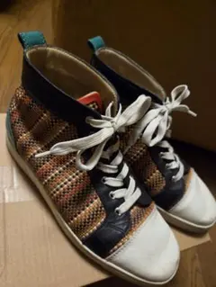 訳あり Christian Louboutin ハイカットスニーカー 本物 43のサムネイル