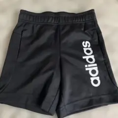 adidas 黒 ハーフパンツ　120