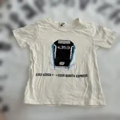 美品⭐︎電車　柄が変わるTシャツ あずさ　NEX 120cm