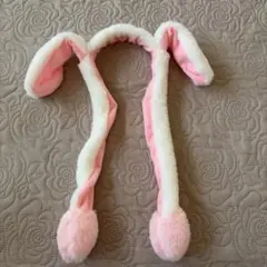 耳が動くうさ耳帽子のサムネイル