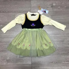 新品 アナ雪 リトシー なりきり ワンピース 90