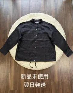 未使用タグ付き】PUAL CE CIN ラミーノーカラーサファリジャケット