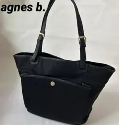 美品✨アニエスベーボヤージュ　トートバッグ 大容量　収納ポケット　A4 収納