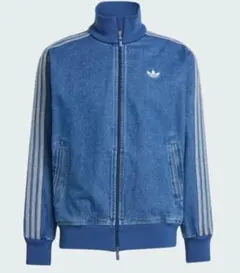 新品同様 タグ adidas デニム ファイヤーバード トラックジャケット XL 新品 青4XL デニムファイヤーバードトラックジャケット ジャージ
