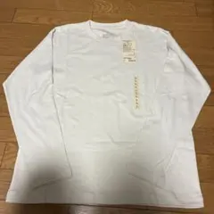 無印良品 クルーネック長袖Tシャツ サンドベージュ