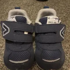 ムーンスター　CARROT シューズ ネイビー　14.5