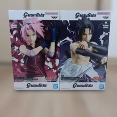 NARUTO Grandista サスケ&サクラ フィギュアセット