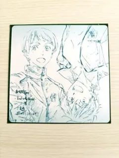 劇場版Free! 入場者特典コースター　似鳥愛一郎・御子柴百太郎