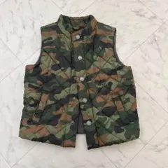 baby Gap 迷彩柄 キルティング ベビーベスト