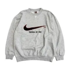 90’s NIKE 銀タグ スウッシュ スウェット