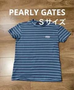 パーリーゲイツ　レディース　ボーダー　半袖Tシャツ　Ｓサイズのサムネイル