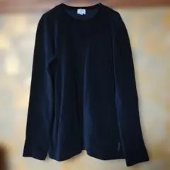 ARMANI JEANS アルマーニジーンズ メッシュ ニット Vネック 濃緑 