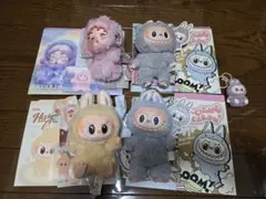 ポップマート正規品 ラブブとスカルパンダのぬいぐるみセット