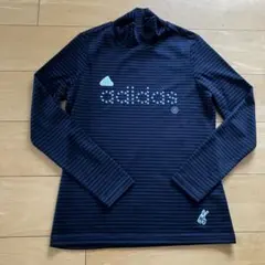 adidas レディース ゴルフウェア 長袖 モックネックシャツ